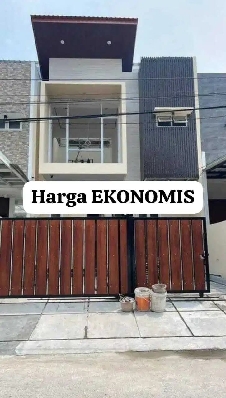 Rumah Mewah dengan 5 Kamar Full Bangunan! di Cluster Imperial Gading