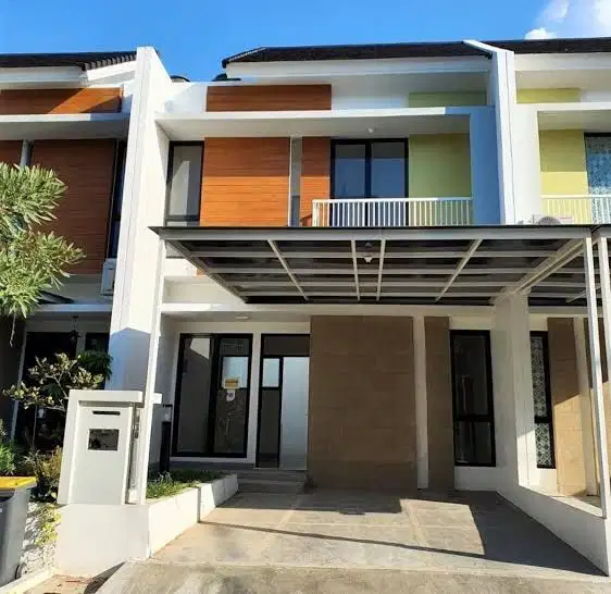 Rumah nyaman 2 lantai di Cluster Lavesh, Harapan Indah, Bks