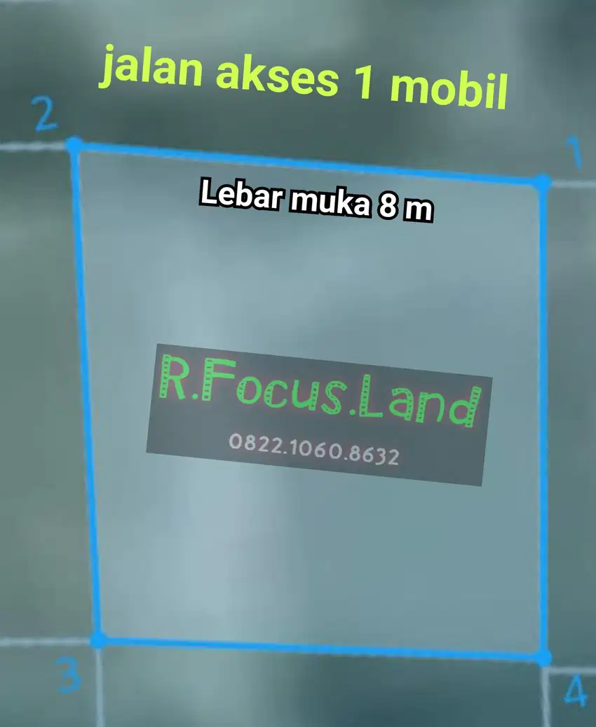 Tanah Kontrakan Rumah Tua dekat Bintaro