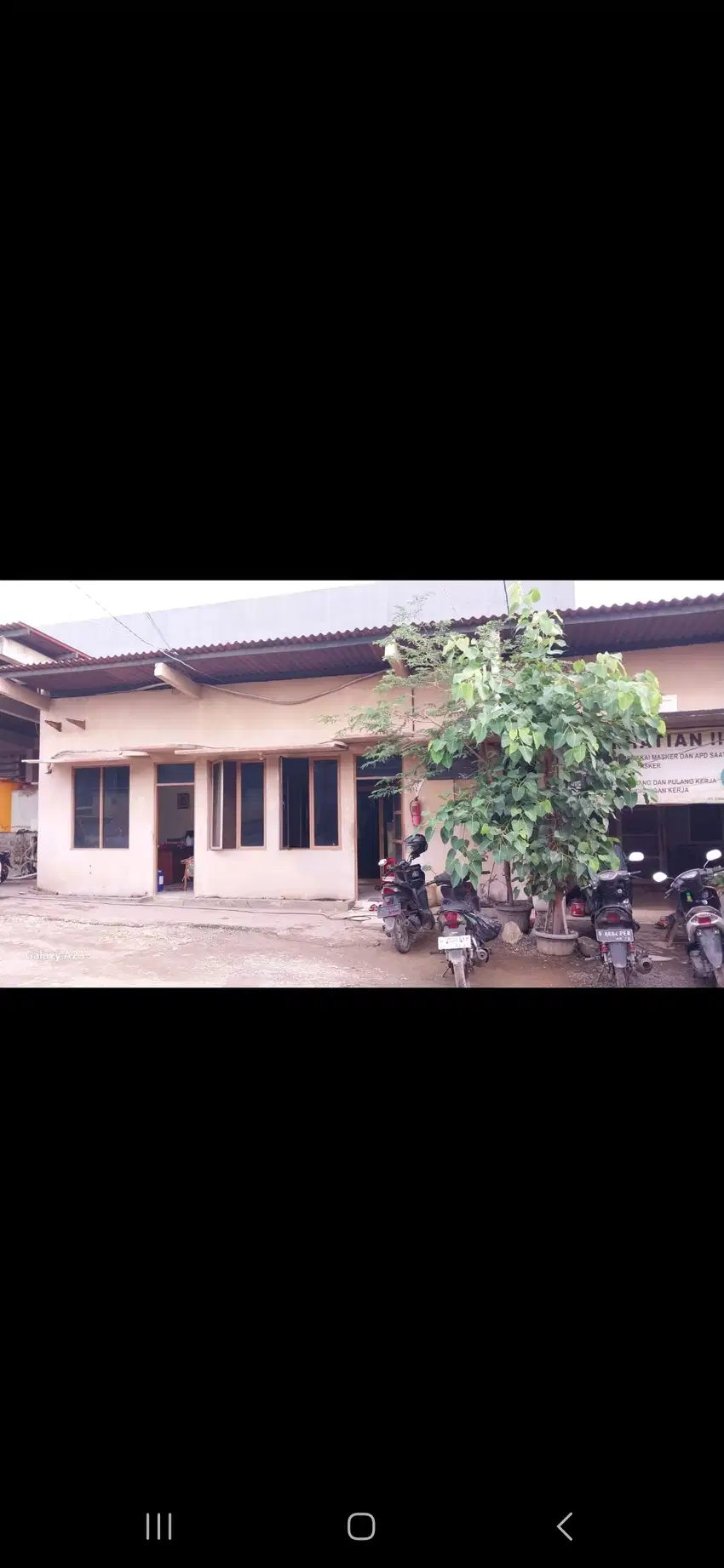 Dijual gudang murah nego sampai deal di kavling dpr cipondoh