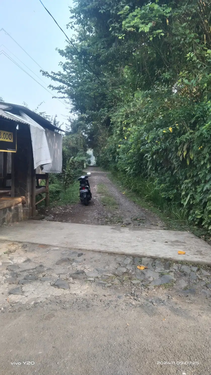 Dijual murah tanah di tapos LBC pancawati ciawi bogor