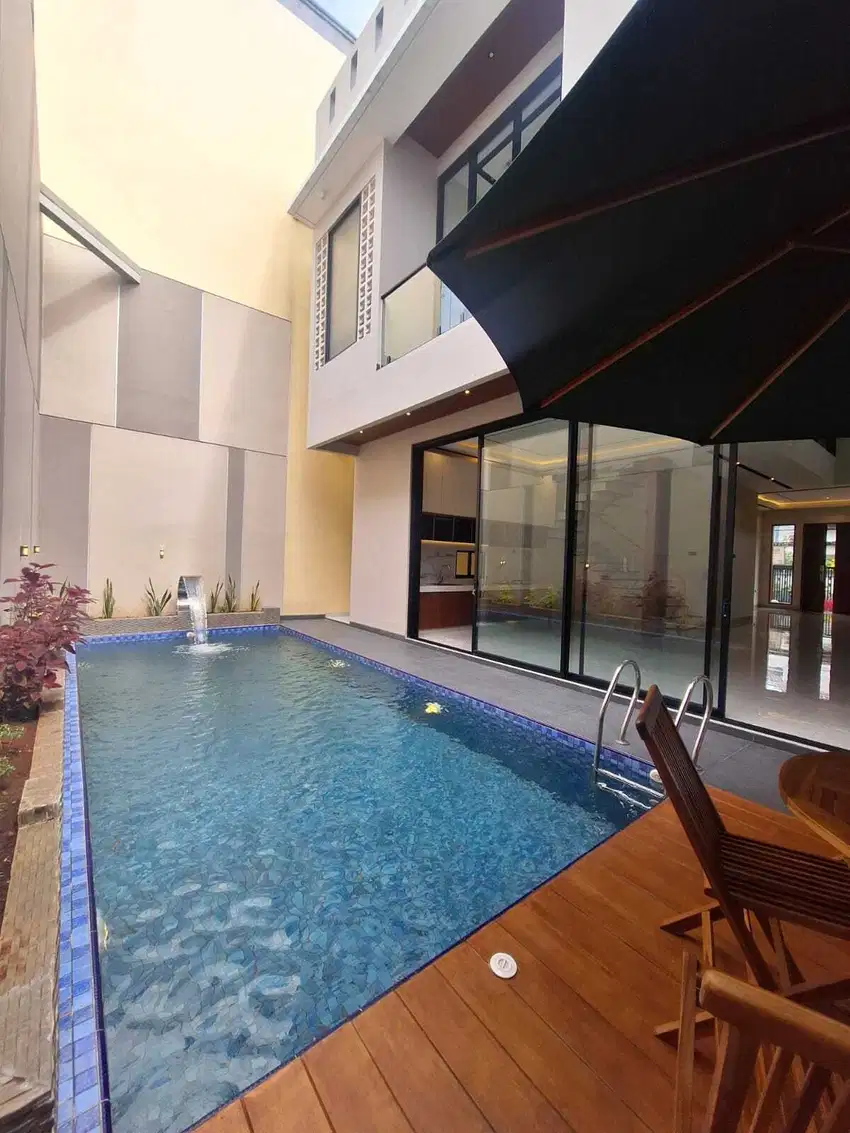 Rumah baru design modern minimalist di kenari senen jakarta pusat