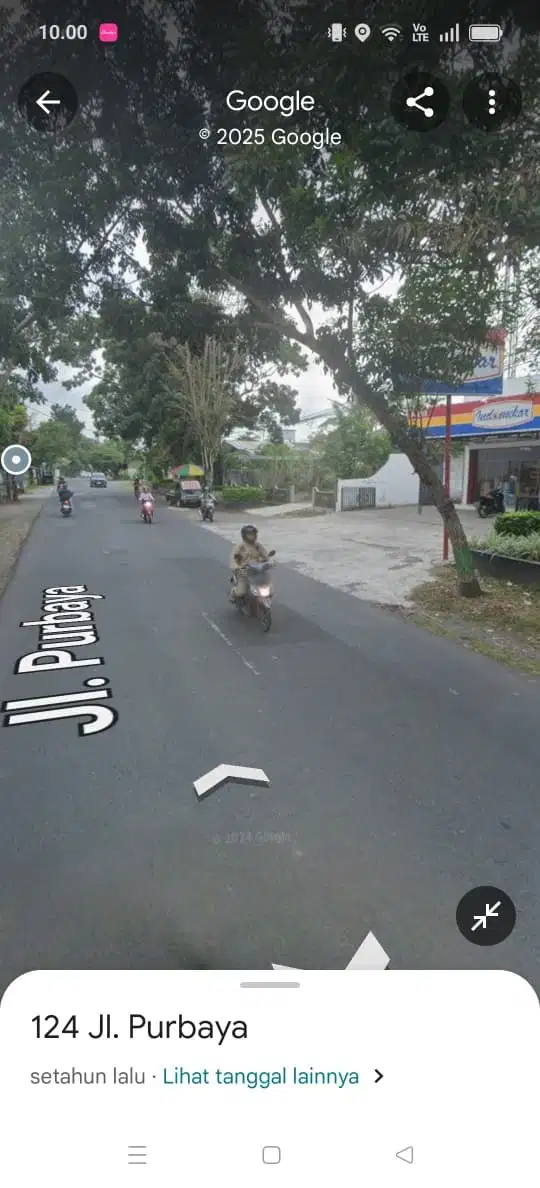 Tanah pinggir jalan raya cebongan cocok untuk usaha