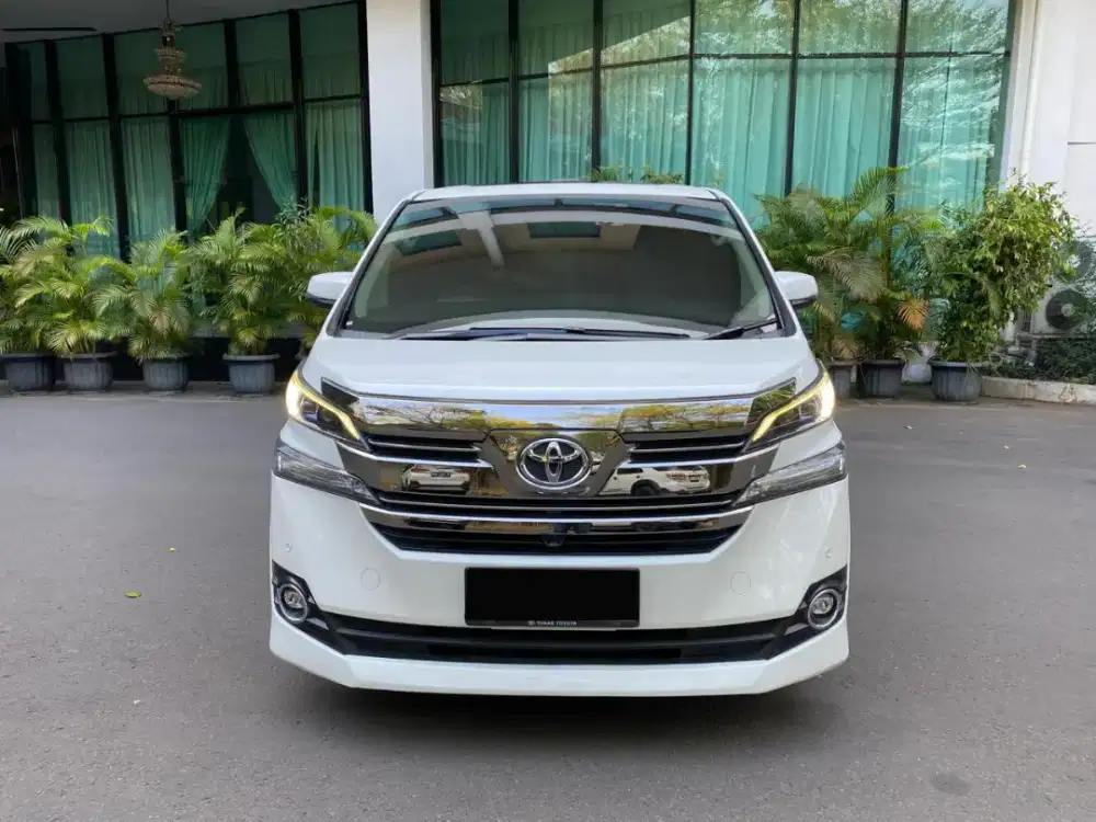 Toyota Vellfire G ATPM 2.5 tahun 2016
