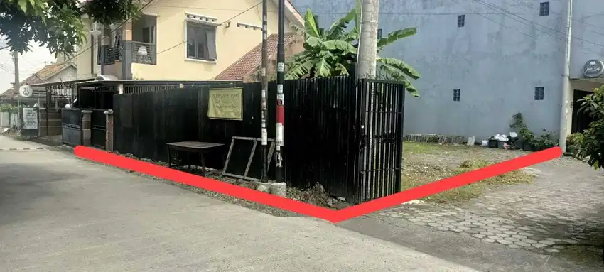 Tanah murah di bawah harga pasar di Condongcatur dekat AMIKOM & UII FE