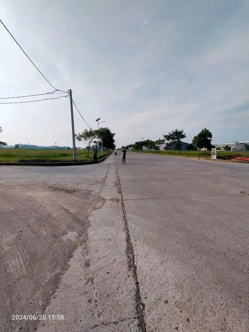 Kavling Hoek Murah Di Pergudangan Laksana Business Park Tangerang