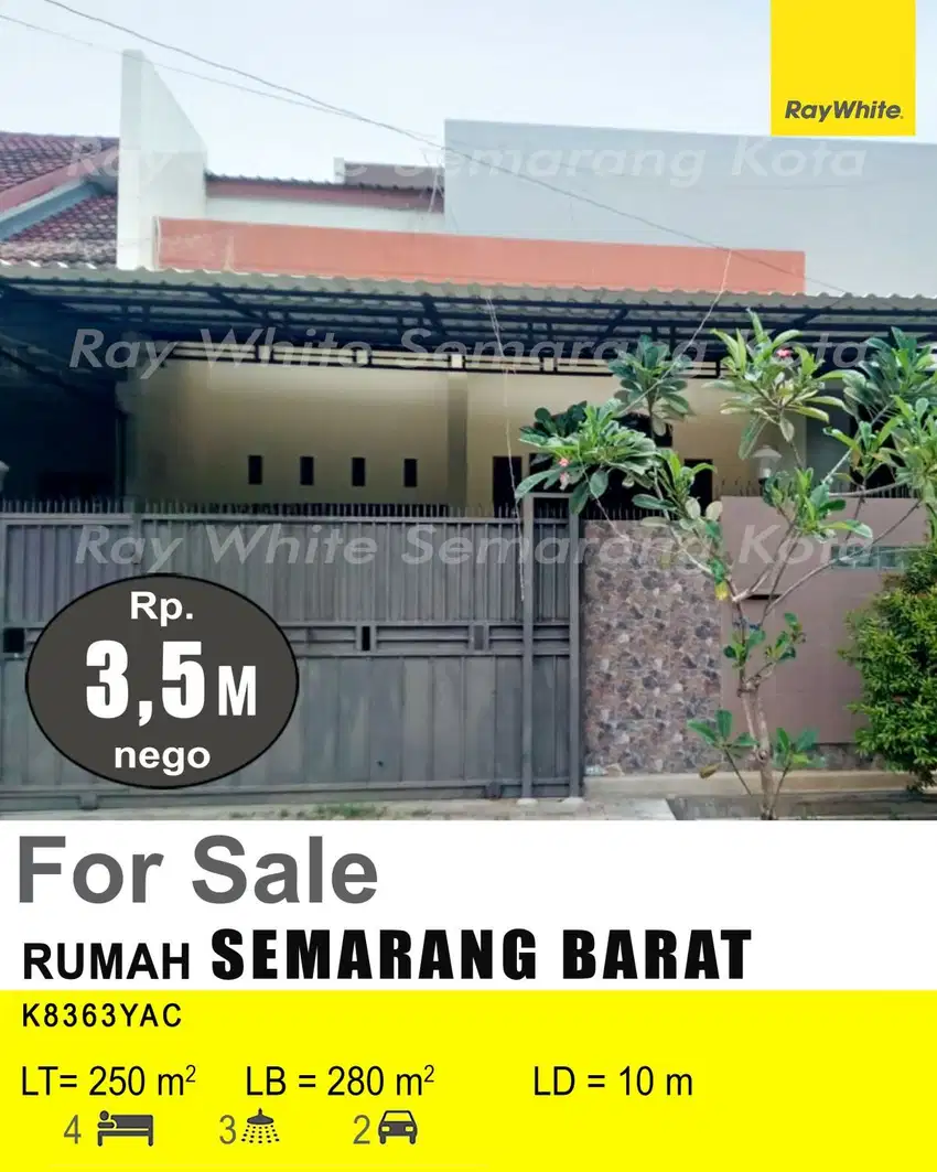 DIJUAL RUMAH DI SEMARANG BARAT A3746