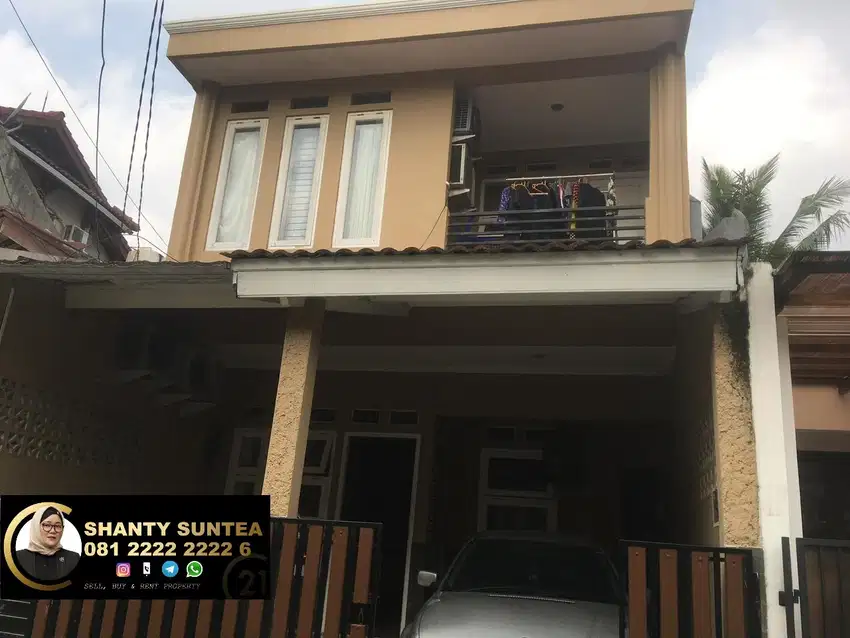 Rumah Homey Dijual Murah 2 Lantai di Sektor 5 Bintaro Jaya SC-16622