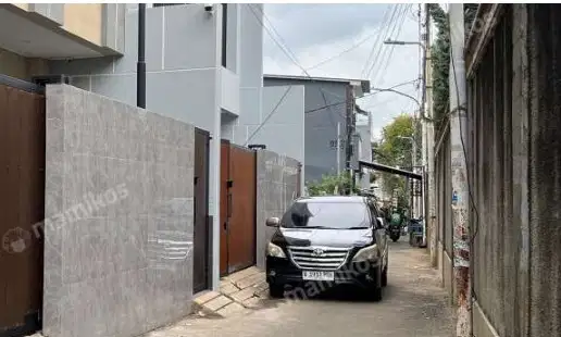 Kost 3Lantai Murah 30 Kamar Full isi di Kemanggisan Kebon Jeruk Jakbar