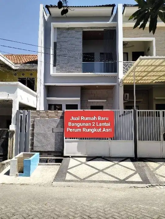 Rungkut Surabaya | Rumah Baru 2Lt 100 m² Rungkut Asri MERR UPN UINSA