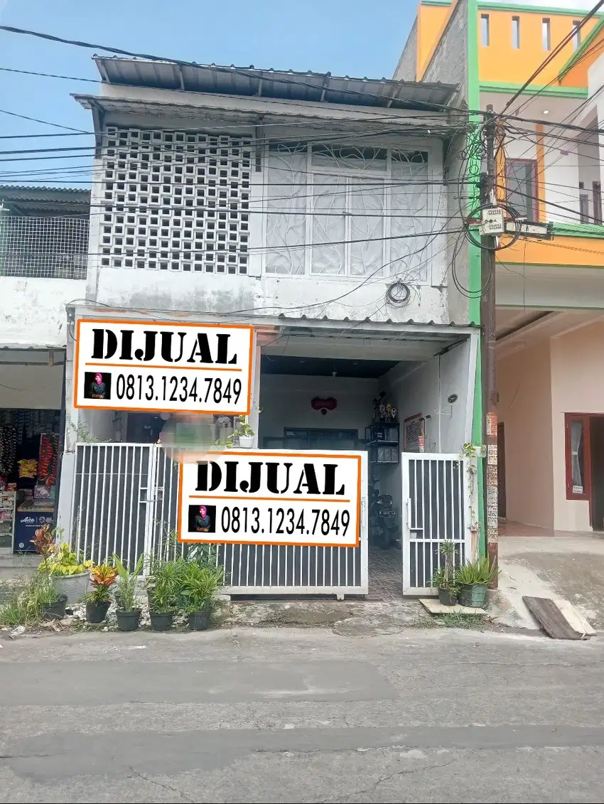 Rumah siap huni 2 lantai komplek GBA bojongsoang dkt tol buahbatu
