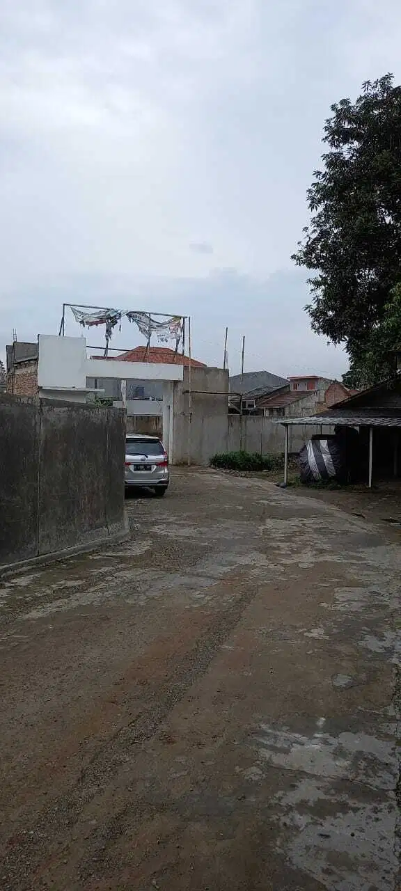 Kavling tanah siap bangun dlm cluster jln lingkungan besar di Cipayung
