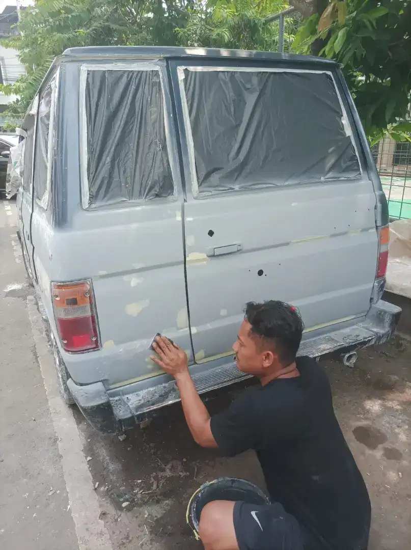Cat Duco las ketok mobil,motor, dan kendaraan lainya