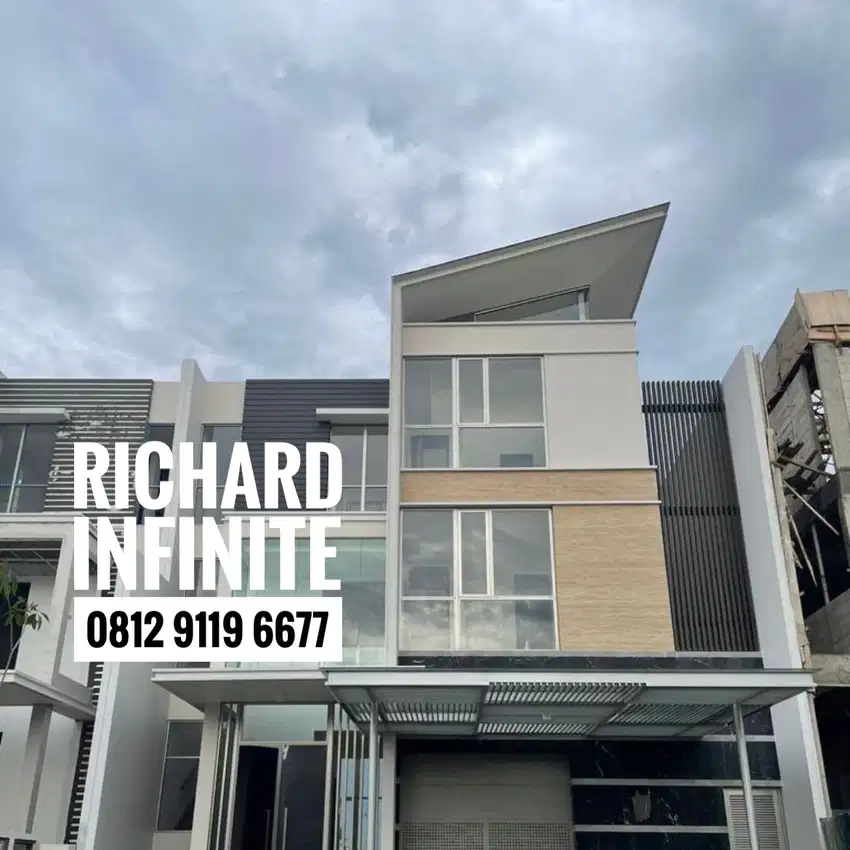 Rumah PIK Pantai Indah Kapuk View Golf + Laut 480m2 (12x40)