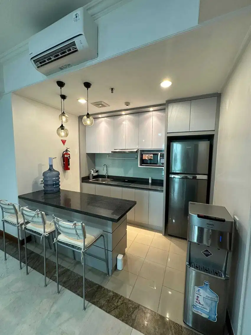 Dijual 1BR Casablanca Furnished Lantai Rendah View Tennis Court