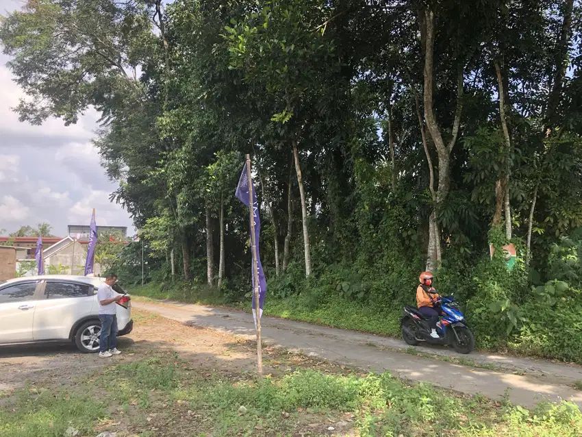 Tanah 3 Menit UII. Cocok untuk Kost dan Hunian SHM
