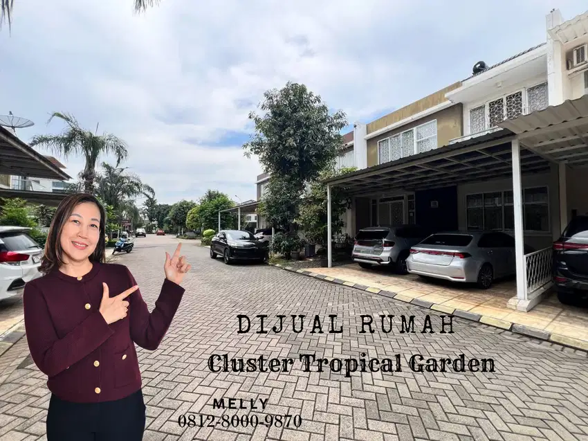 Rumah Terawat Cluster Tropical Garden Grand Galaxy, Bekasi