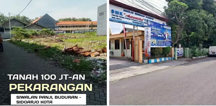 Tanah kavling siap bangun Siwalan Panji Buduran Sidoarjo