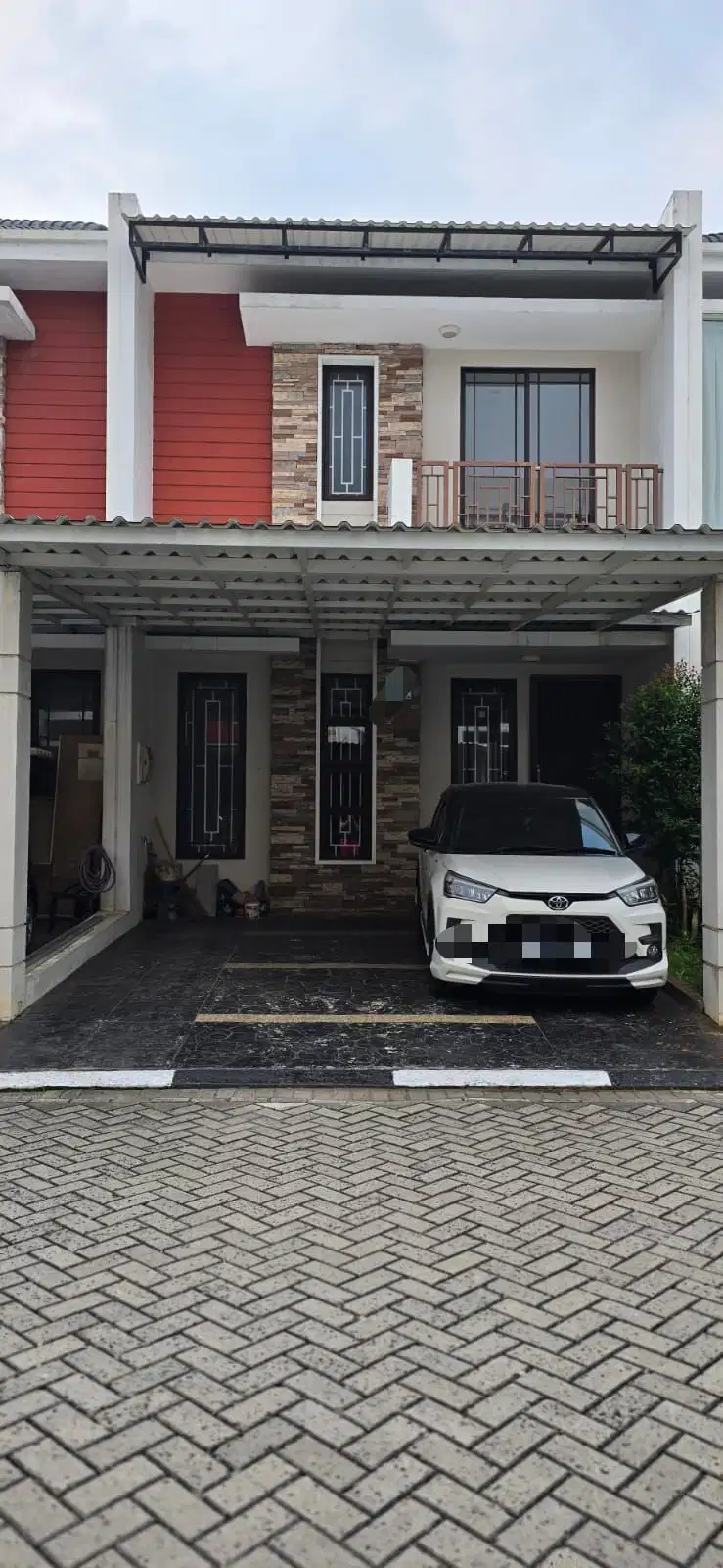Jual rumah harga murah ukuran 6x18 cluster asia green lake city