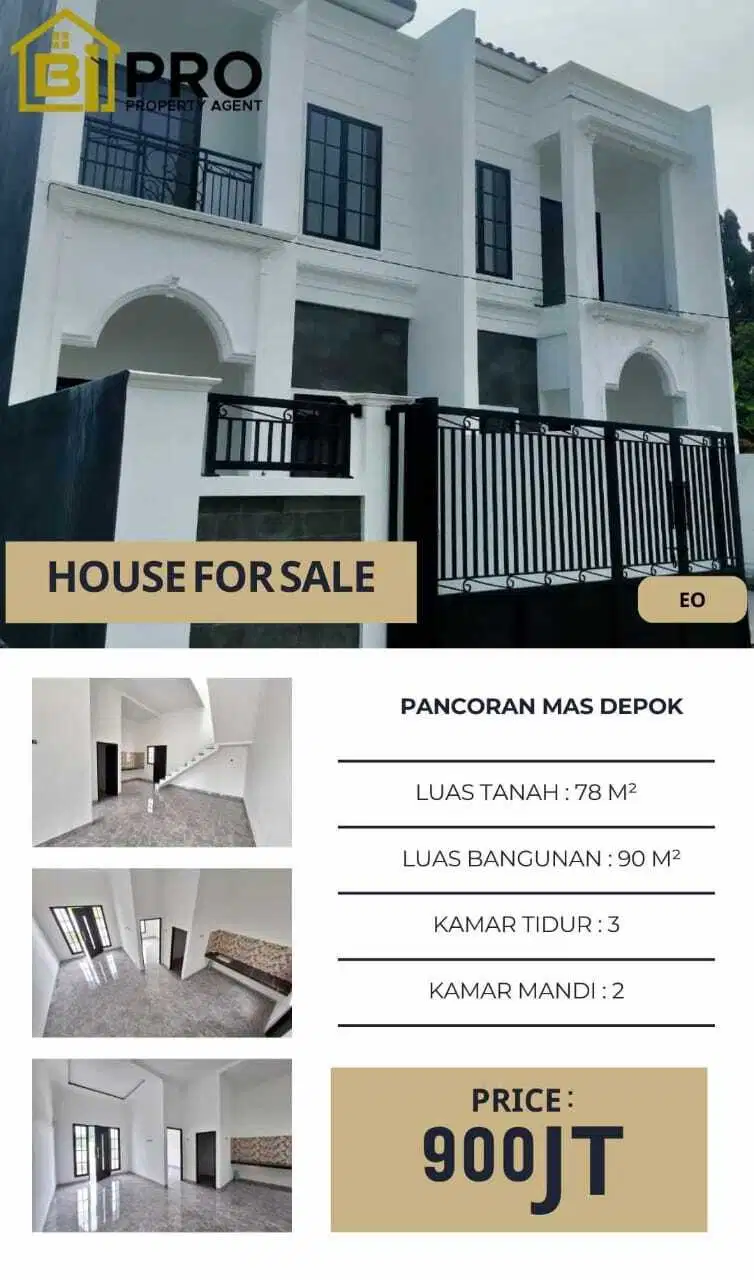 Pancoran Mas, rumah baru, akses tol Sawangan