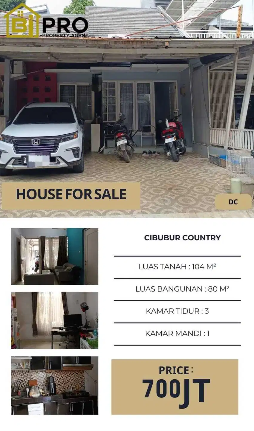 Cibubur Country, Cikeas, murah, bagus, siap huni