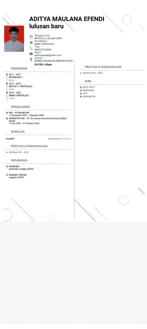 Cari loker apa aja yg penting halal