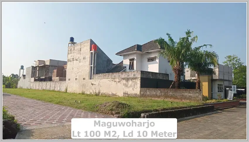 Jual Tanah Jogja Maguwoharjo 5 Menit Ring Road SHM Pekarangan
