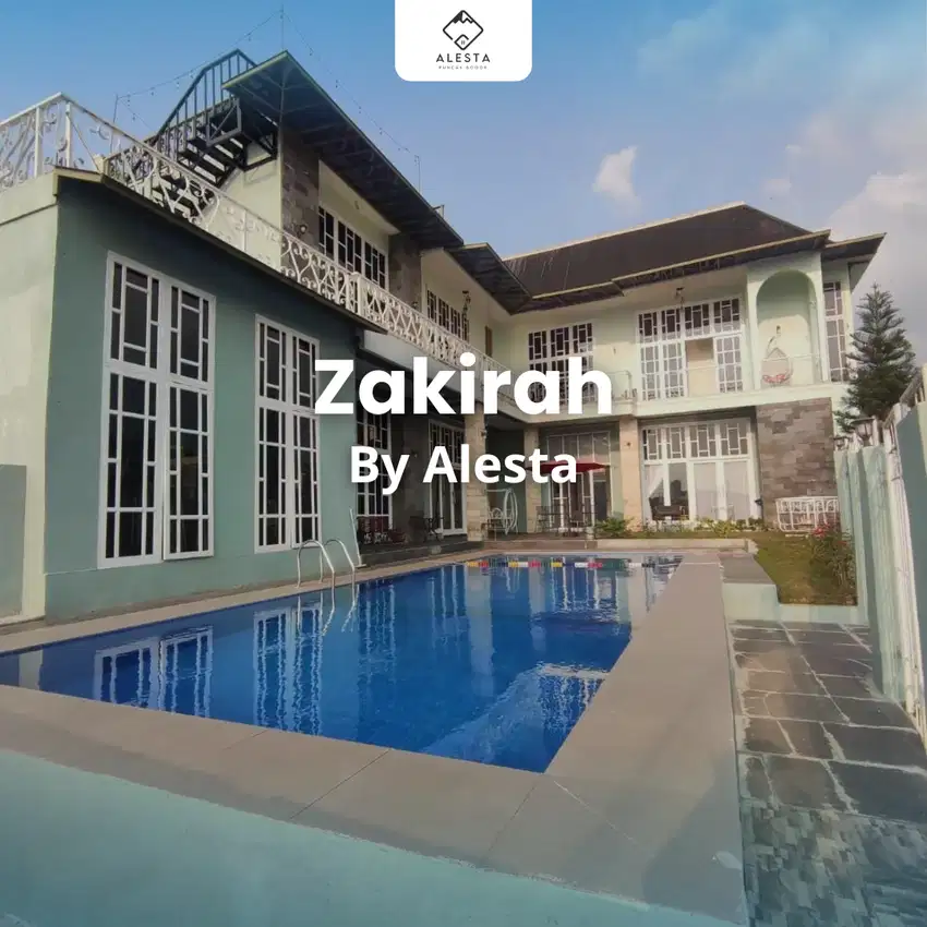 Jual murah villa mewah megamendung puncak bogor shm imb