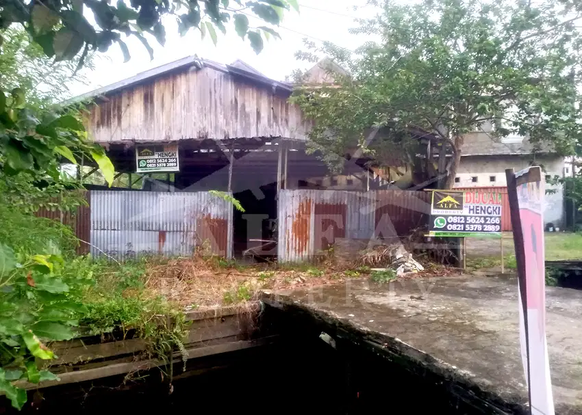 Jual Tanah Luas plus Ruko Jalan Utama Purnama Pontianak Selatan