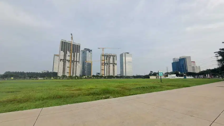 Kavling Komersil langka luas hampir 1.5ha strategis EScala Alam Sutera