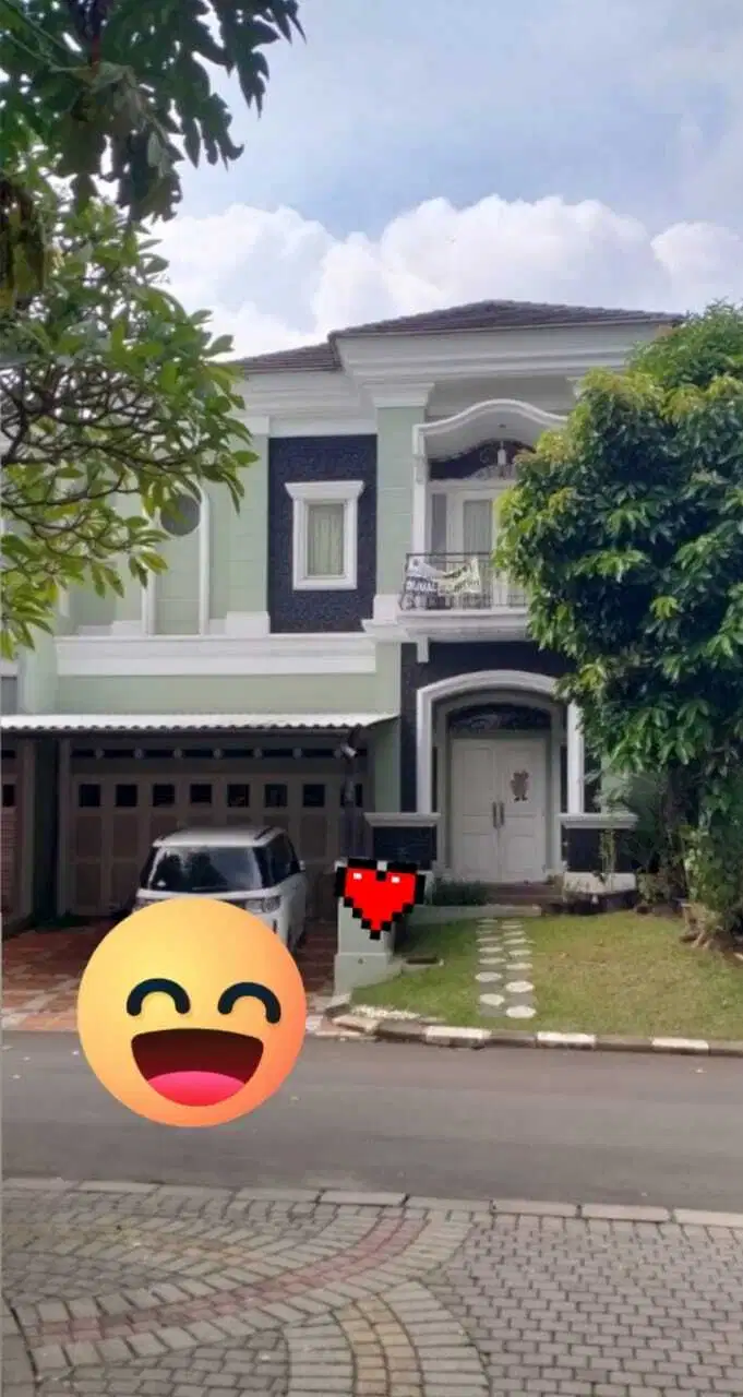 Dijual rumah di Emerald PHG,Gading Serpong