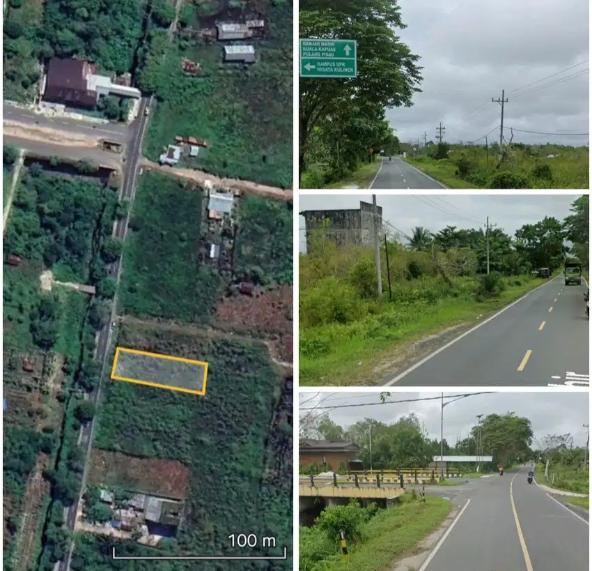 Jl. Mahir Mahar dekat simpang empat Yos sudarso (Ahmad Dody)