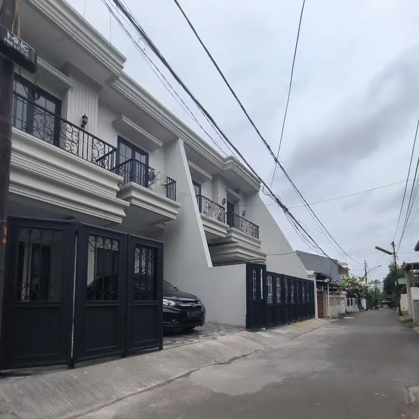 dijual rumah baru siap huni di area pondok bambu jakarta timur
