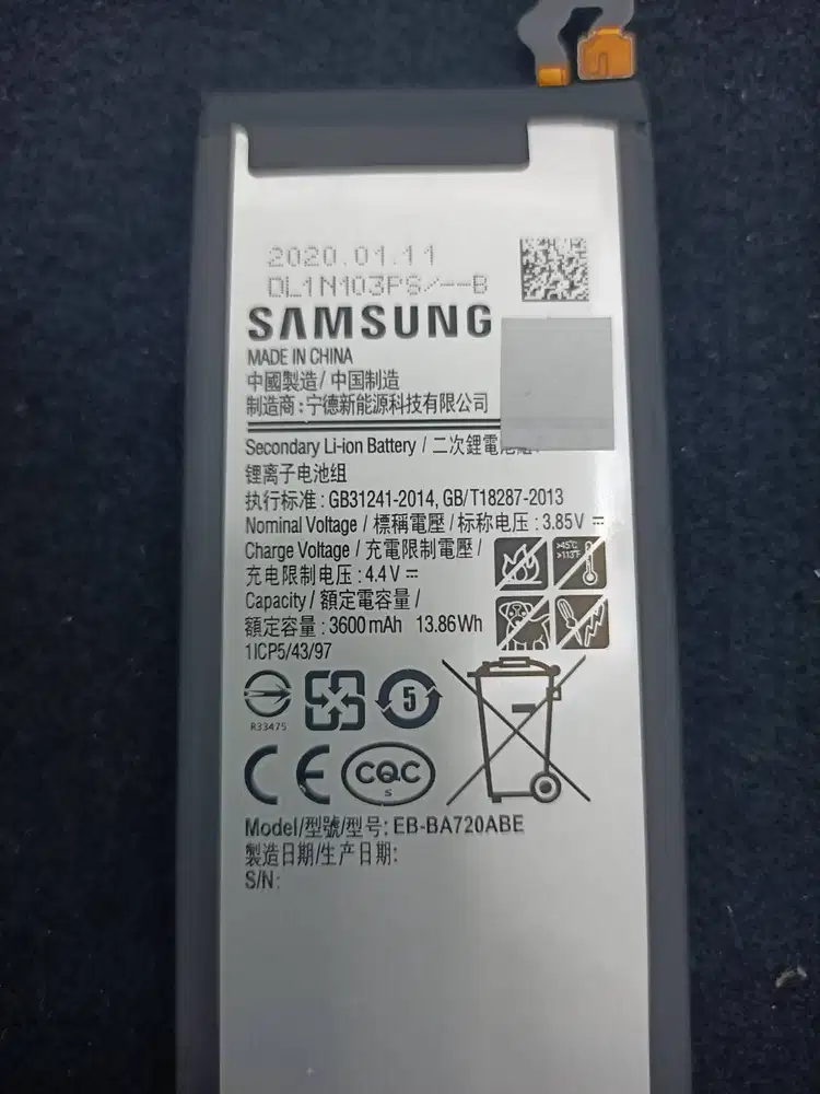 Baterai SAMSUNG A7 2017 /SAMSUNG J7 2017 Baterai SAMSUNG J7 PRO J730