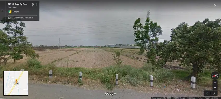 Dijual Tanah Lokasi Strategis Harga Sangat Murah Raya Bypass Mojokerto