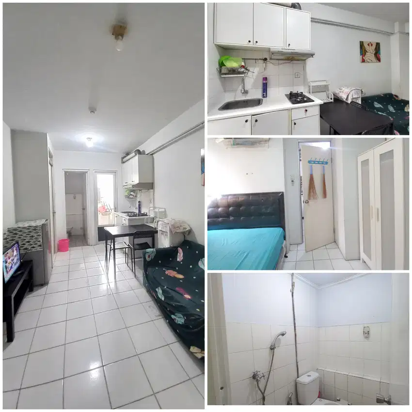 Sewa MURAH apartemen gading nias 2kamar furnished lt 20