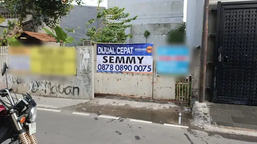 Disewakan Kavling di Petojo Barat jakarta pusat