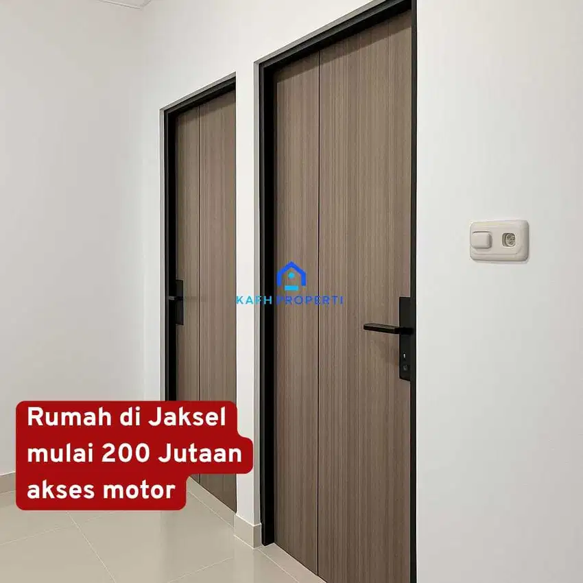 Rumah 2 Lantai Jaksel – Cocok Buat Pasangan Baru, 290 Juta All In!