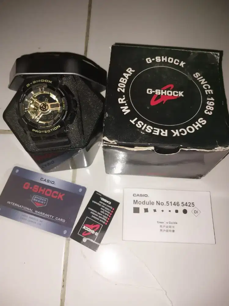 CASIO GSHOCK GA-110GB-1A