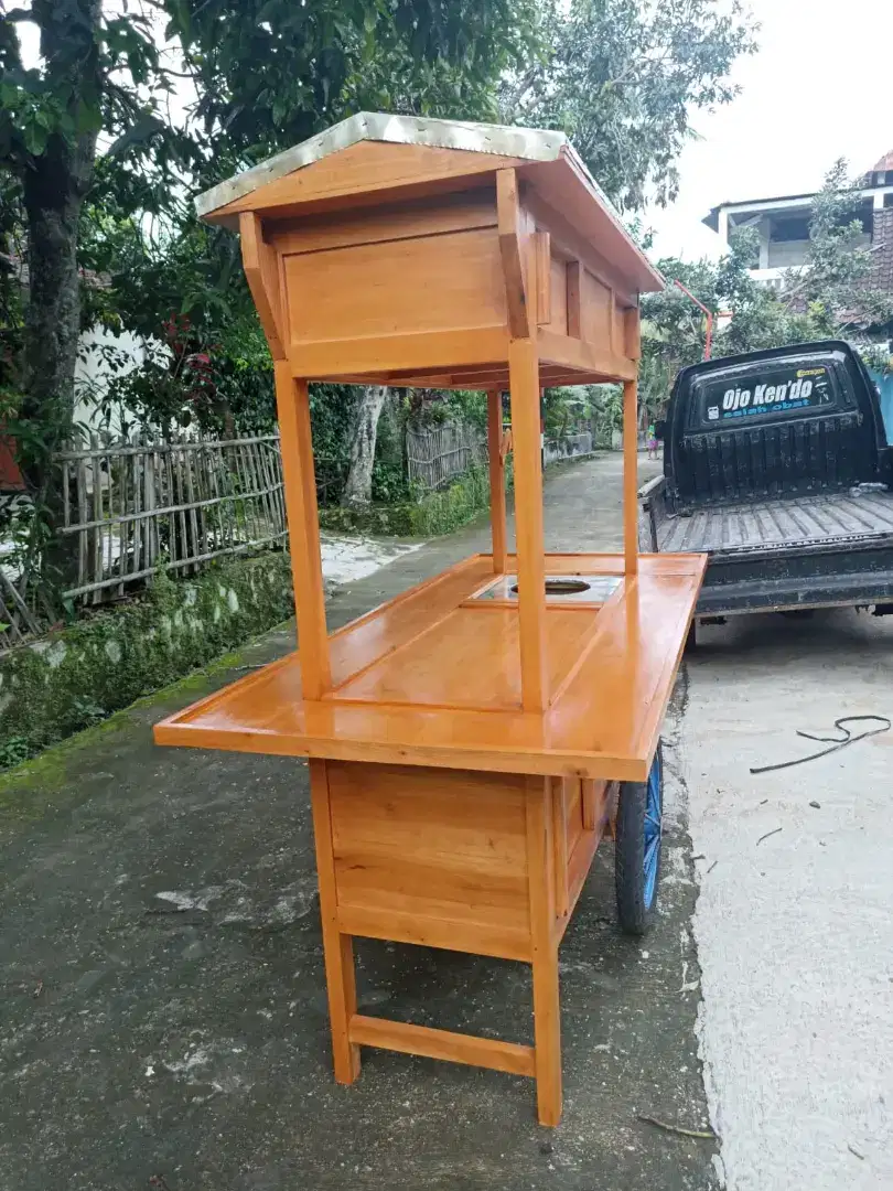 Gerobak Angkringan jg Melayani Pesanan Grobak Bakso Mie Bubur Sate dlL
