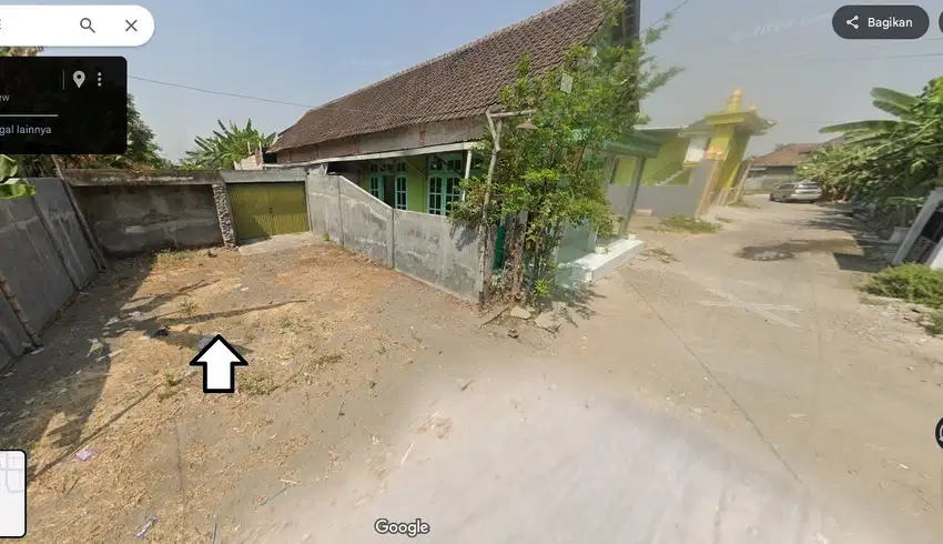 Tanah murah Terik Krian Sidoarjo Dijual Cepat B.U Poll SHM L 429 m2