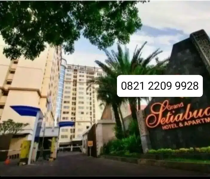 Apartemen full furnished disewakan bulanan type 3br di Bandung