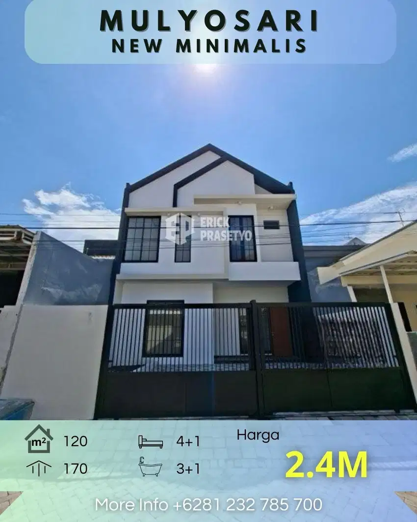 Rumah Mulyosari New Minimalis