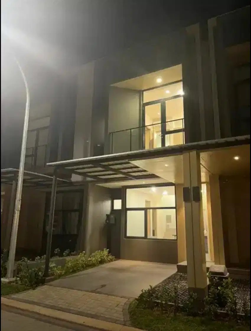 Rumah Siap Huni Furnish Cluster Suvani Tabebuya BSD City