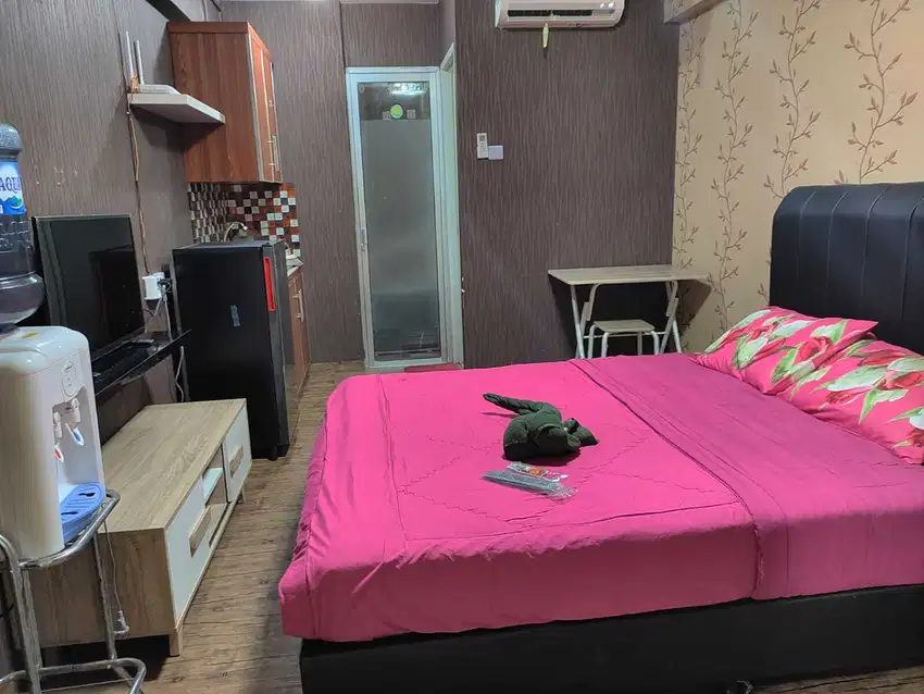 Daily rent type studio dan 2 kamar bassura city apartemen