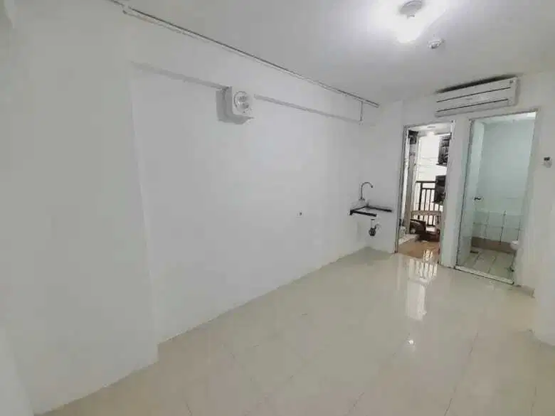2kamar unfurnish apartemen basura city