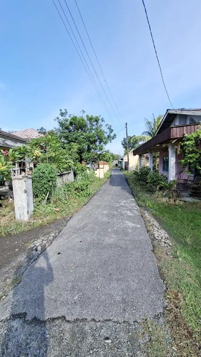 Jual Cepat Tanah Luas SHM Beserta Rumah di Binjai Selatan
