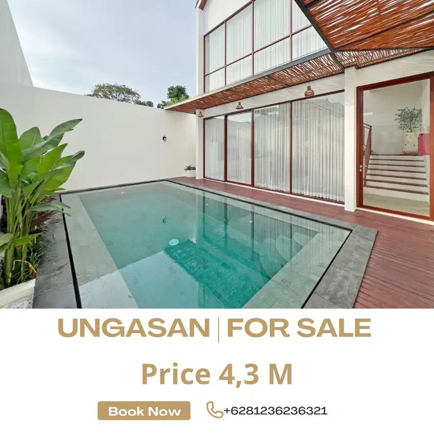 (FD) VILLA MODERN BARU DI UNGASAN