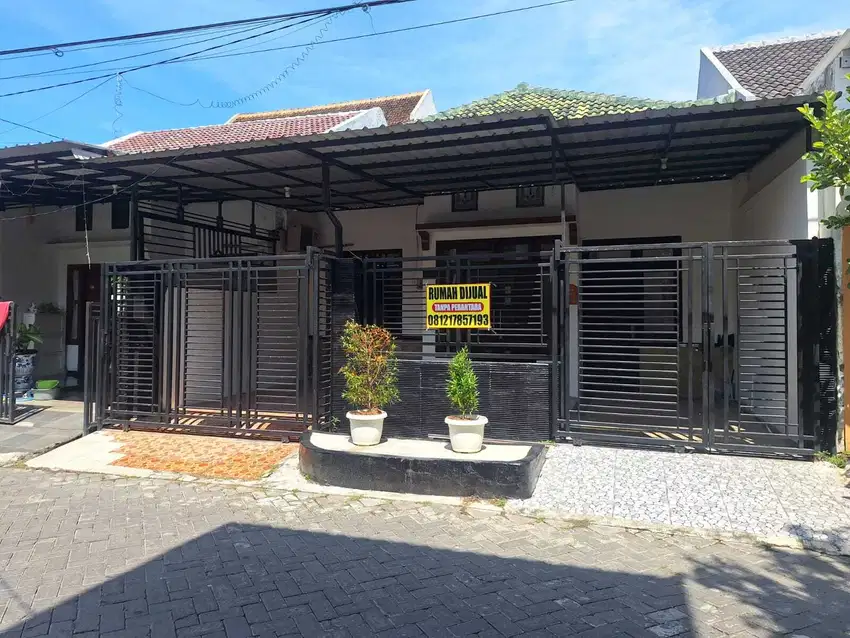 Rumah luas 119 m2, harga 900 juta di Puri Teratai, Buduran, Sidoarjo