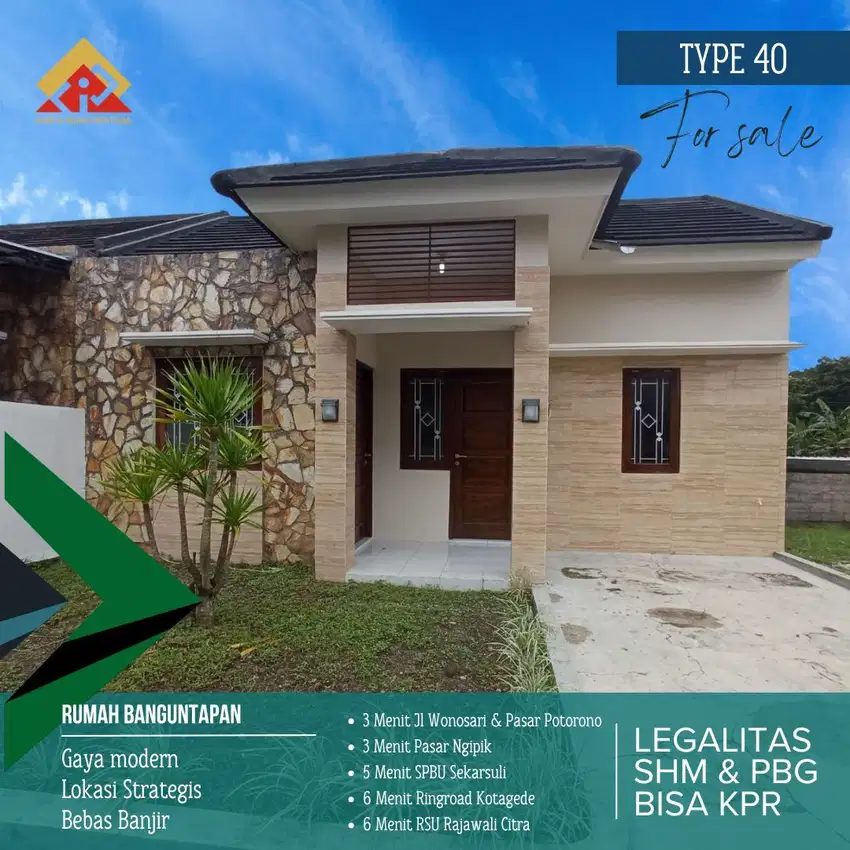 FREE BPHTB RUMAH MURAH JOGJA,BANGUNTAPAN BANTUL DKT  GEDONG KUNING,JEC